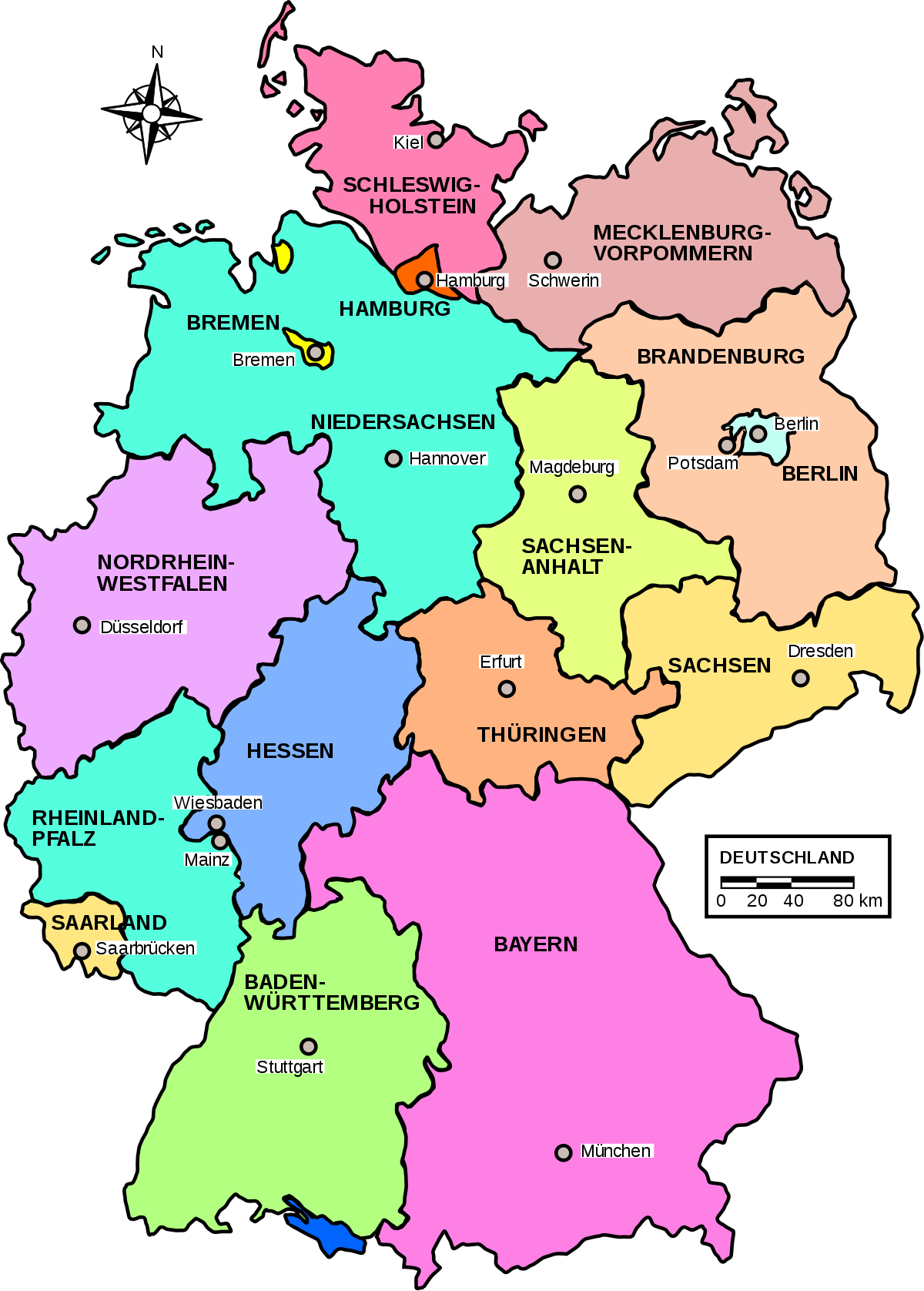 ولايات المانيا
