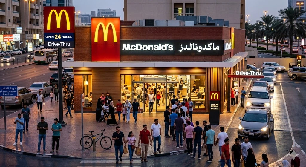 مطاعم ماكدونالدز من أشهر مطاعم الوجبات السريعة في العالم