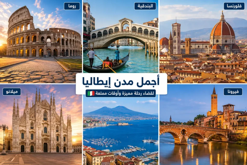 أجمل مدن إيطاليا لقضاء رحلة مميزة