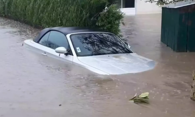 فيضانات في الشمال بسبب العواصف العنيفة