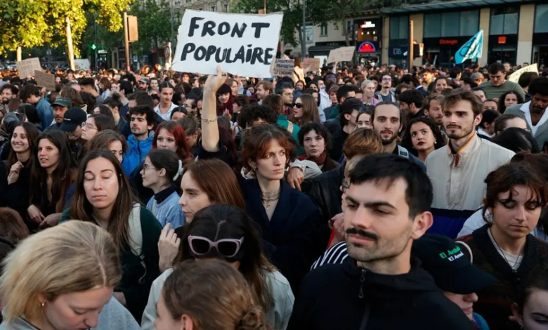 النقابات الفرنسية تدعو إلى احتجاجات جماهيرية ضد اليمين المتطرف
