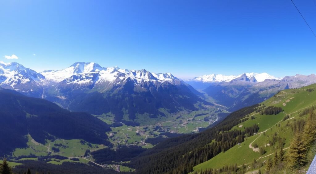 صورة لجبال الألب في سويسرا