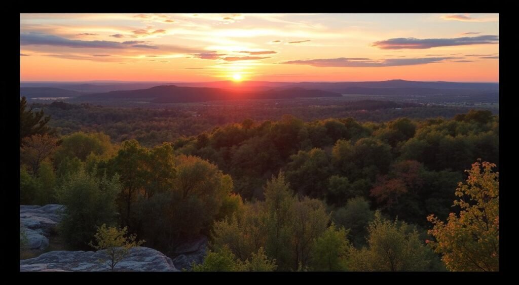 صورة لجمال الطبيعة في جورجيا