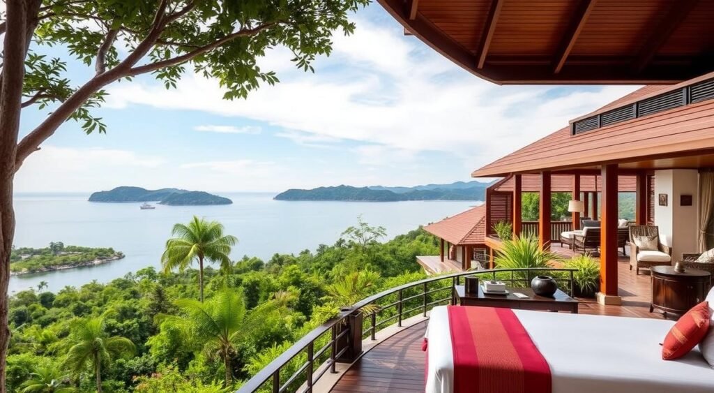 أفضل مكان لشھر العسل للمحجبات صورة لمنتجع شانغريلا راسا ريا ريزورت