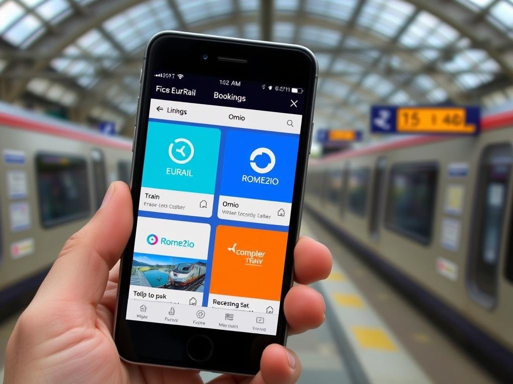 تطبيقات حجز وسائل النقل في أوروبا على الهاتف الذكي تطبيقات حجز النقل تسهل مقارنة الخيارات وتوفير التكاليف