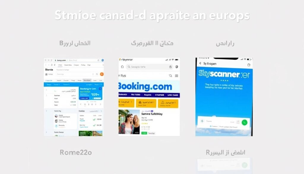 مواقع وتطبيقات مقارنة أسعار السفر إلى أوروبا