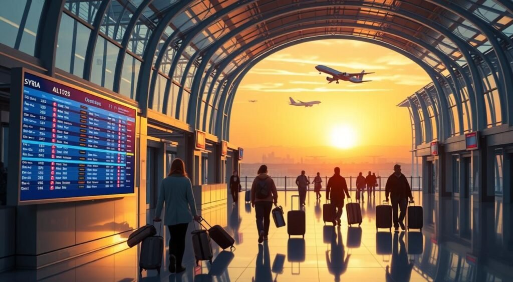 أرخص حجوزات طيران لسوريا