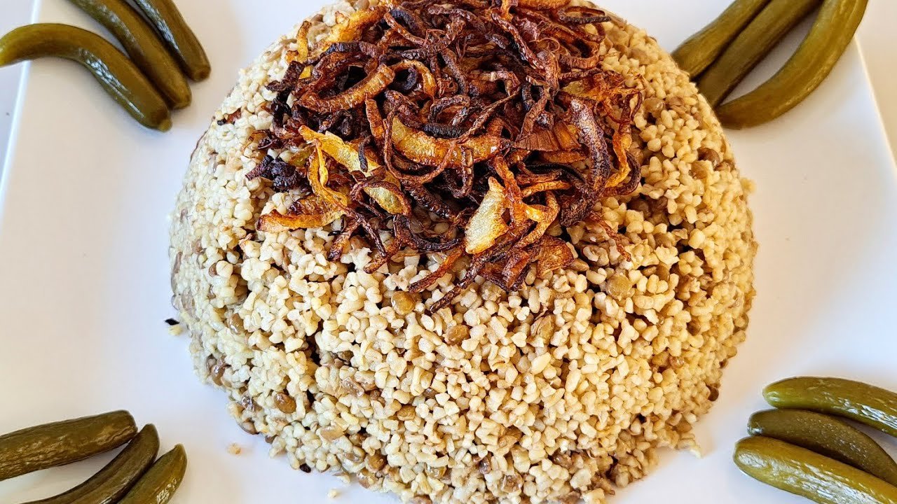 المجدرة السورية-اشهر الاكلات السورية