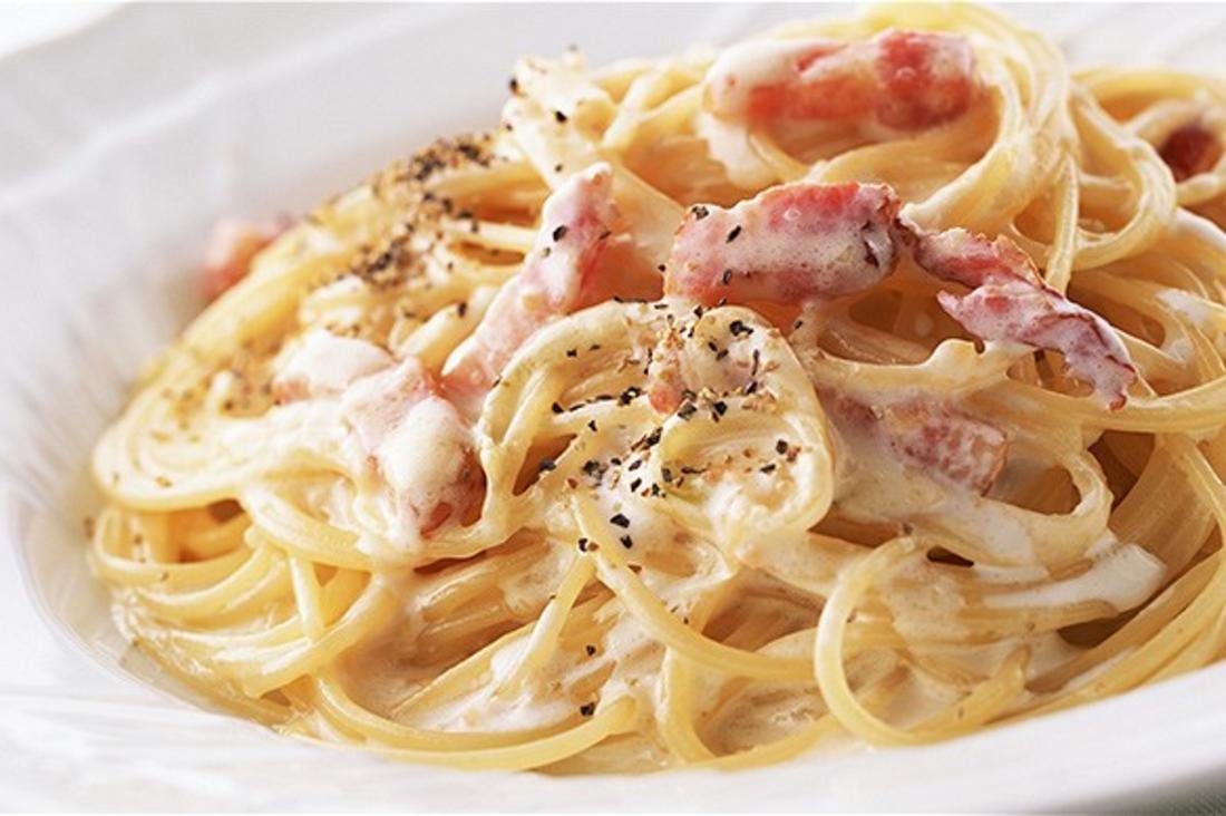 باستا الكاربودنارا من اكل ايطالي مشهور​