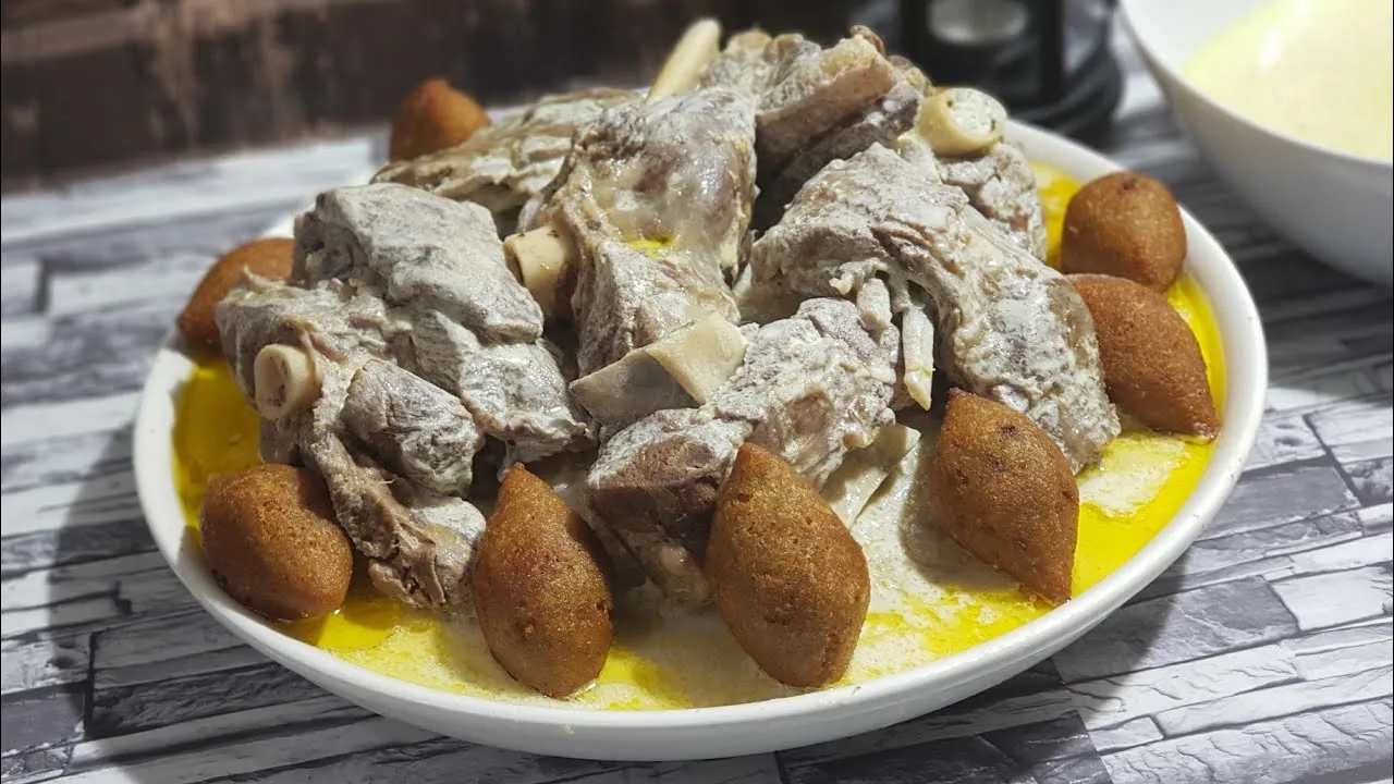 منسف المليحي من اشهر الاكلات السورية