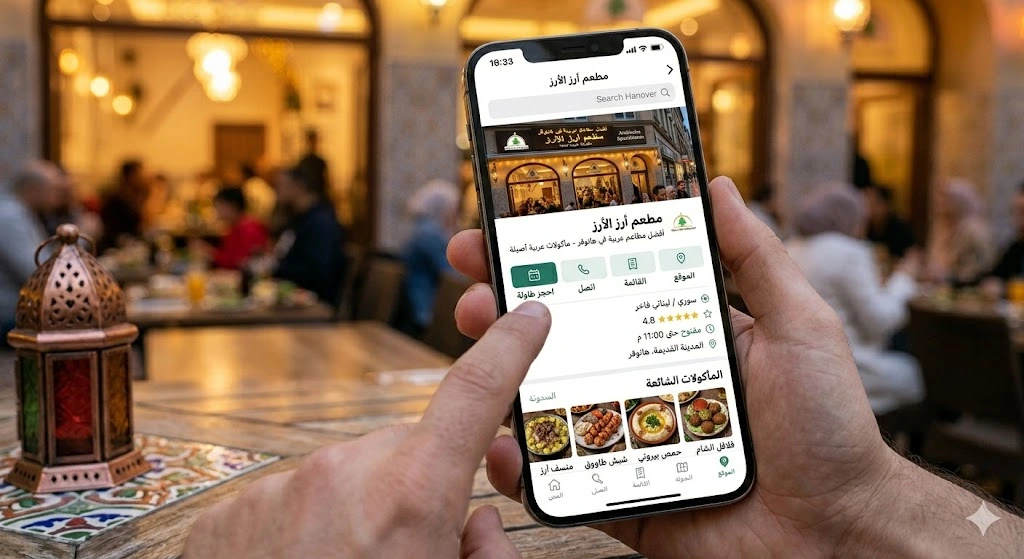 مطاعم عربية في هانوفر