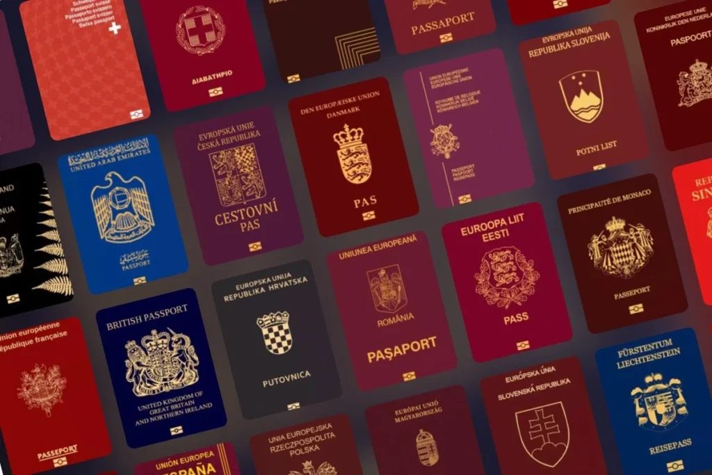 أسماء الجوازات المنجزة للسفر لدول أوروبا
