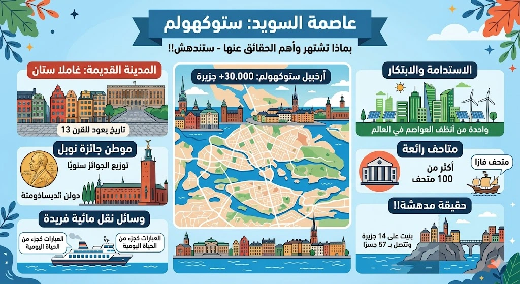 عاصمة السويد ستوكهولم