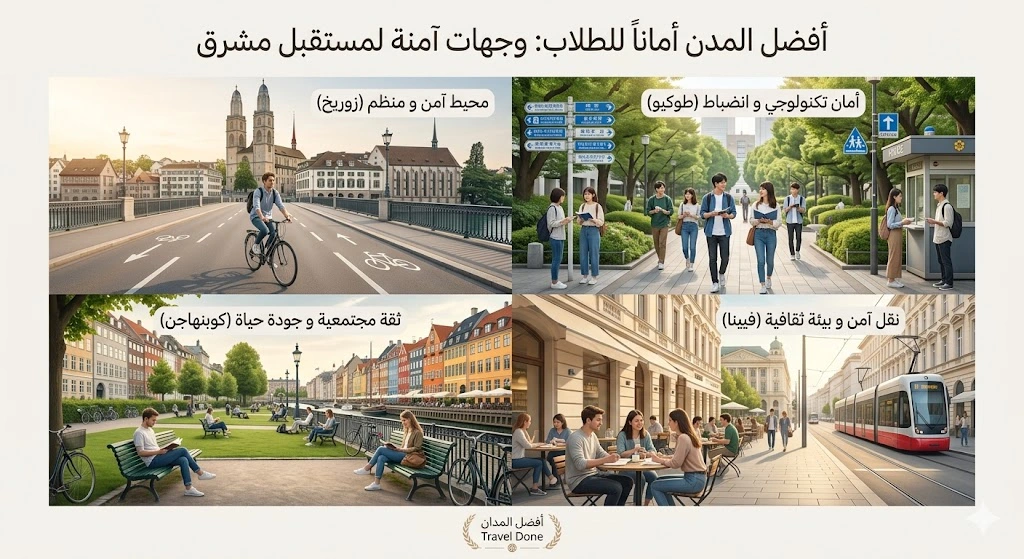 المدن الأكثر أماناً في فرنسا