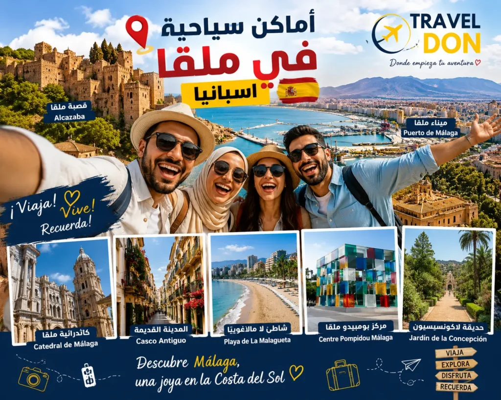 اماكن سياحية في ملقا اسبانيا